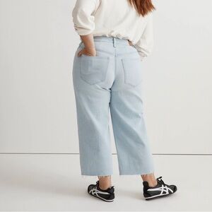 Madewell Wide-Leg Crop Jeans